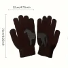 Winter Knitted Gloves - Horse 1 (WGH1) - Image 2