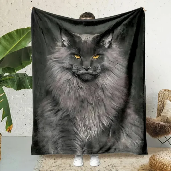 Maine Coon Flannel Blanket 2 (MCFB2)