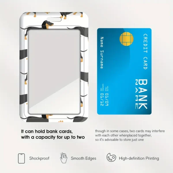 Dog Design Card Holders (DCH4) - Image 2