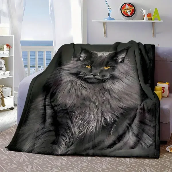 Maine Coon Flannel Blanket 2 (MCFB2) - Image 3