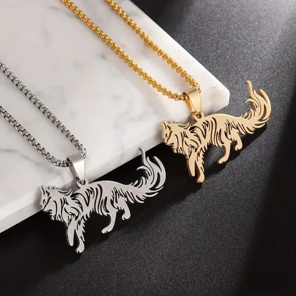 Maine Coon Pendant Necklace (MCNP1) - Image 2