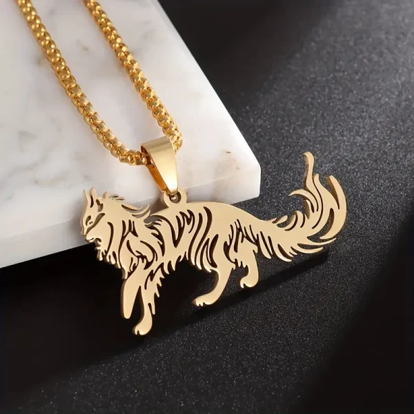 Maine Coon Pendant Necklace (MCNP1) - Image 4