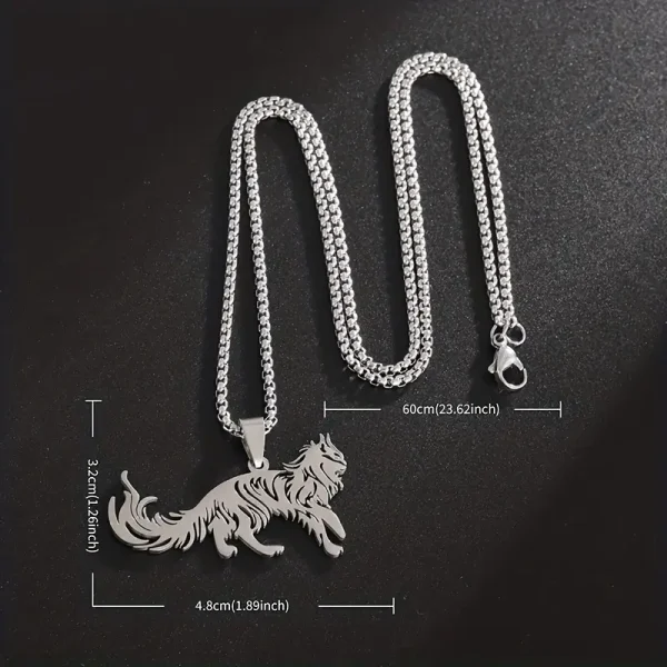 Maine Coon Pendant Necklace (MCNP1) - Image 5