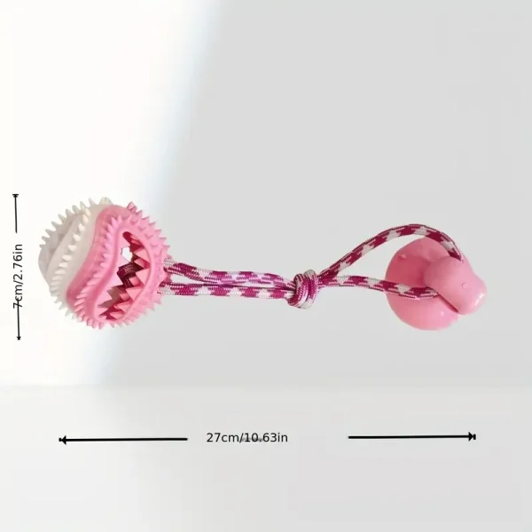 Suction Cup and Pull Ball Dog Toy (DCT6) - Image 4