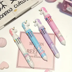 10 Color Ballpoint Unicorn Pen (UBP1)