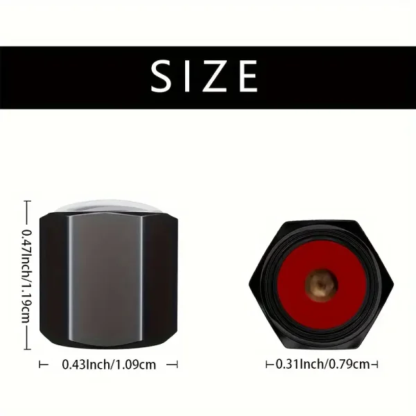 4PCS Tire Valve Stem Cover (TVSP5) - Image 3