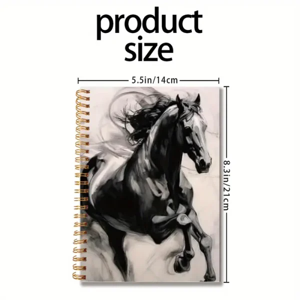 Black Horse Spiral Notebook 6 (HSN6) - Image 4