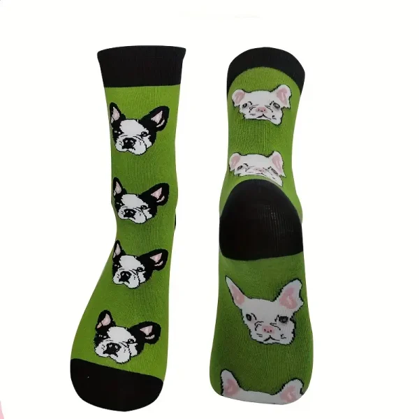 French Bulldog Pattern Socks (DBS2) - Image 2