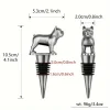 French Bulldog Shaped Wine Stopper (FBWS1) - Image 2