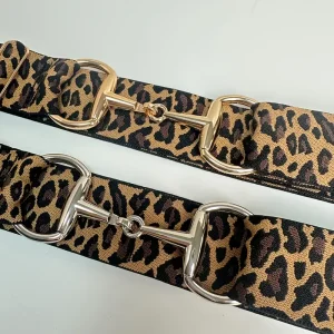 Leopard Print Snaffle Belt (SB1)