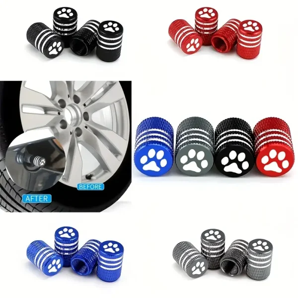 4PCS Tire Valve Stem Cover (TVSP4) - Image 2