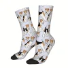 Fox Terrier Pattern Socks (DBS6)