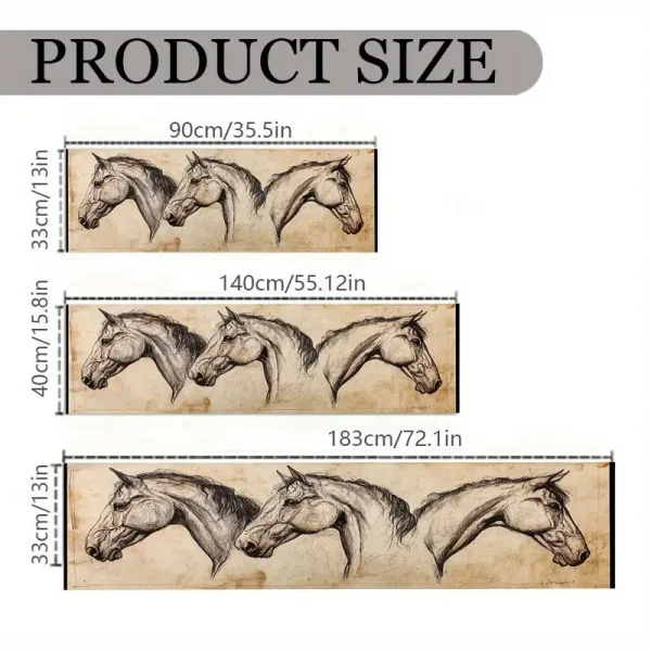 Horse Tablecloth (HTC2) - Image 4
