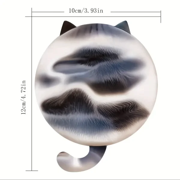 Wooden Cat Shaped Coasters (CSC1) - Image 3