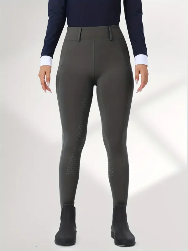 Equestrian Riding Leggings - Grey (ERL12)