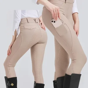 Equestrian Riding Leggings - Apricot (ERL14)