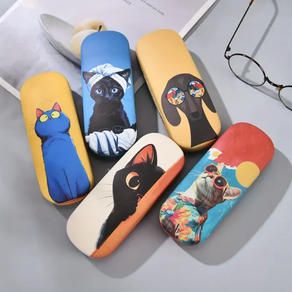 Dog Cat Print Glasses Case (DPGC1)