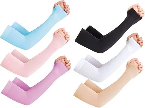 Unisex Cooling Arm Sleeves with Thumb Hole (UCS1)