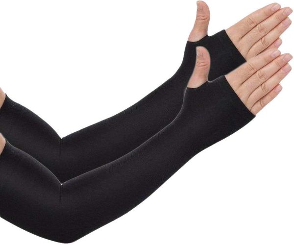 Unisex Cooling Arm Sleeves with Thumb Hole (UCS1) - Image 2