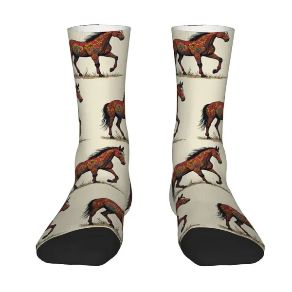 Horse Pattern Socks 6 (HS6) - Image 2