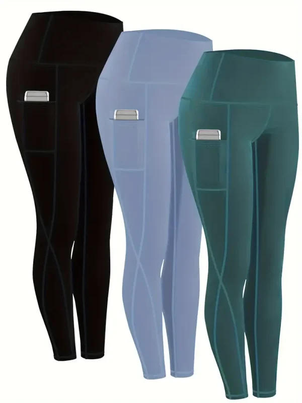 High Waist Leggings with Pockets (HWL4)