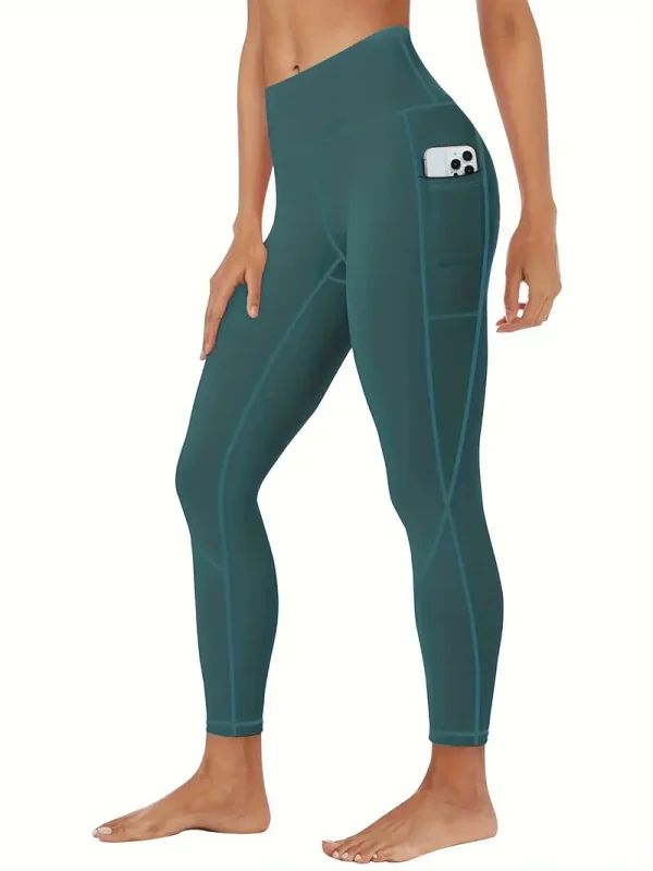 High Waist Leggings with Pockets (HWL4) - Image 2