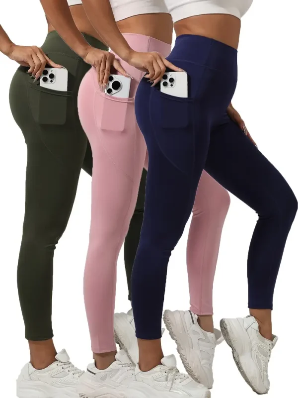 High Waist Leggings with Pockets (HWL5)