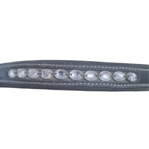 Black Bling Browband 40cm (A20.27)