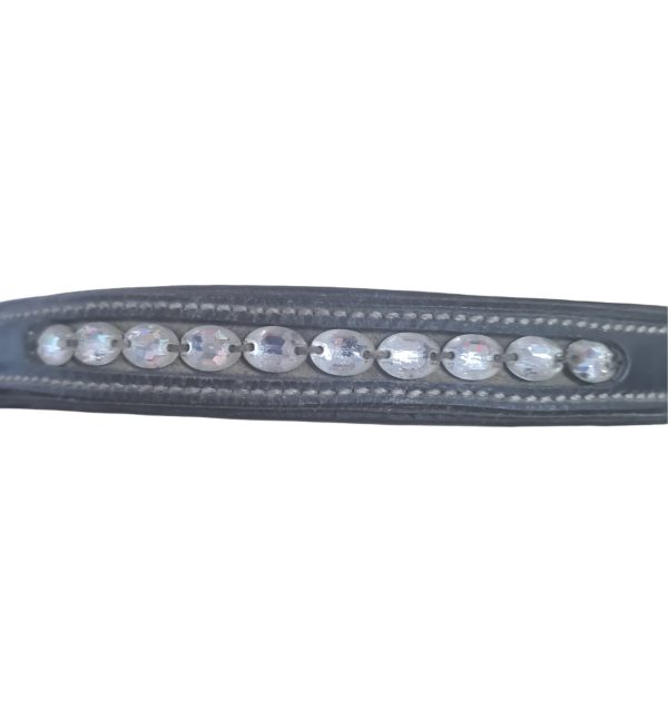 Black Bling Browband 40cm (A20.27)