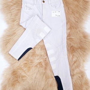 Montar White Children Breeches Size 7-8 (A14.28)