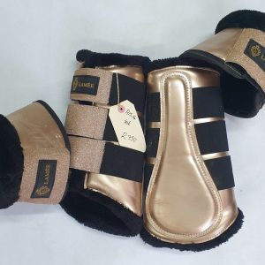 Lamee Rose Gold Brushing & Over Reach Boots (A15.14)