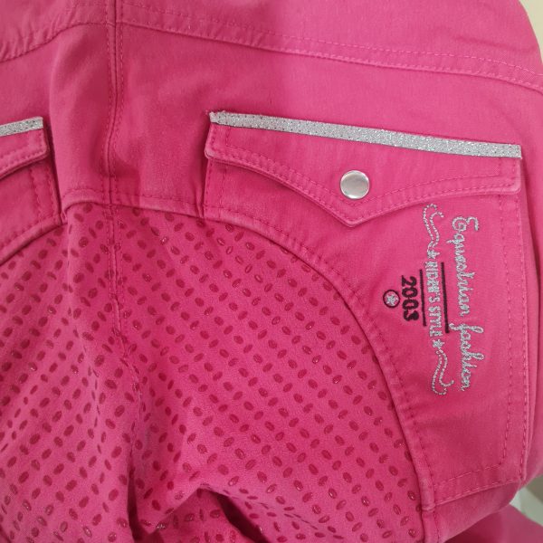 Equestrian Fashion Riding Breeches with Silicone Inner Small (A10.2) - Image 4