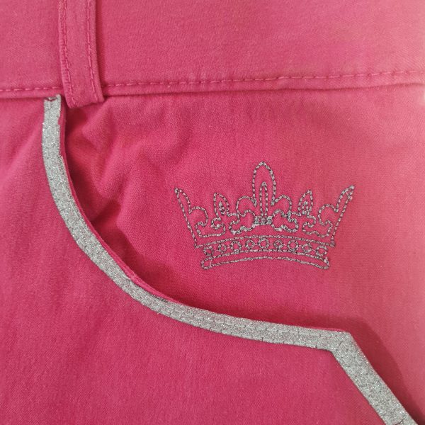 Equestrian Fashion Riding Breeches with Silicone Inner Small (A10.2) - Image 2