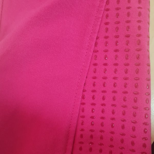 Pink Diamante Riding Breeches with Silicone Inner and Bum Small (A10.9) - Image 3