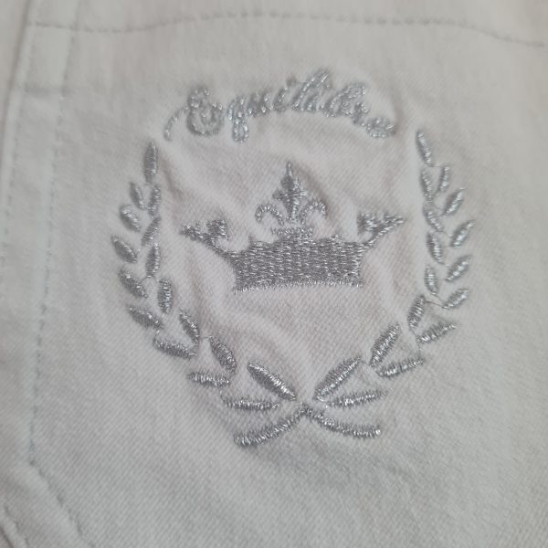 Equilibre White Riding Breeches Small (A10.18) - Image 3