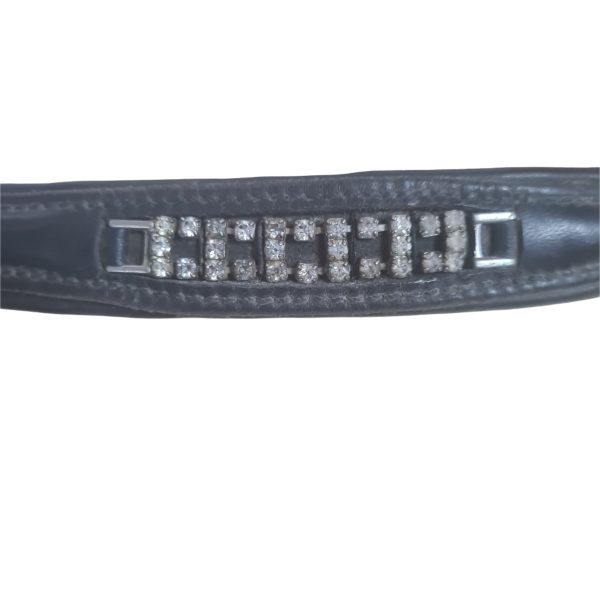 Black Bling Browband 37cm (A20.31)