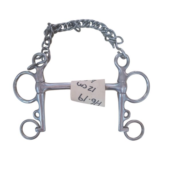 Pelham Mullen Mouth with Curb Chain 4.5" (A6.19)