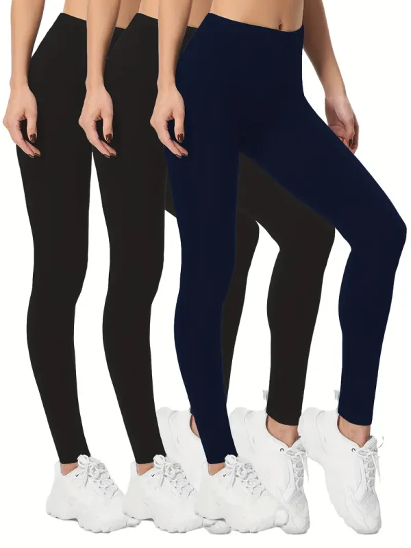High Waisted Skinny Leggings (HWL10) No Pockets