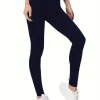 High Waisted Skinny Leggings (HWL10) No Pockets - Image 2