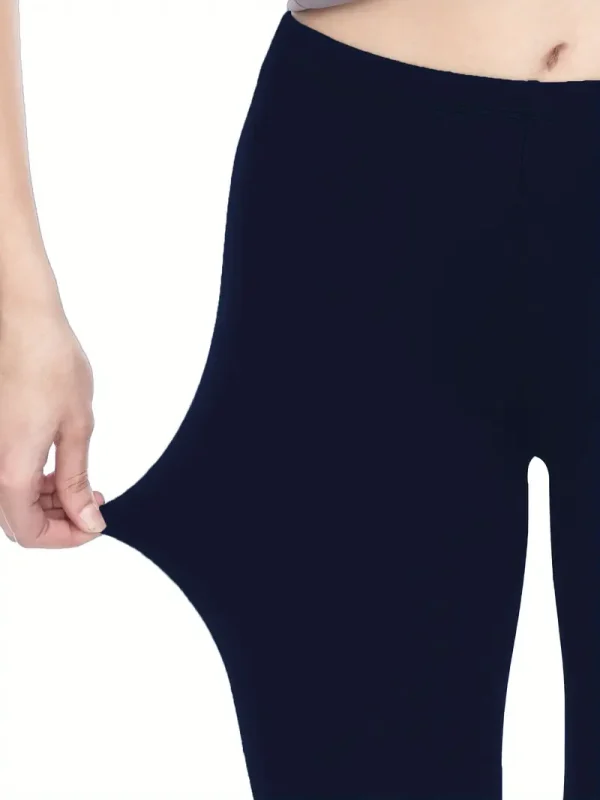 High Waisted Skinny Leggings (HWL10) No Pockets - Image 3