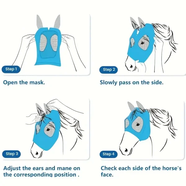 Fly Mask with Ears (FME3) - Image 2