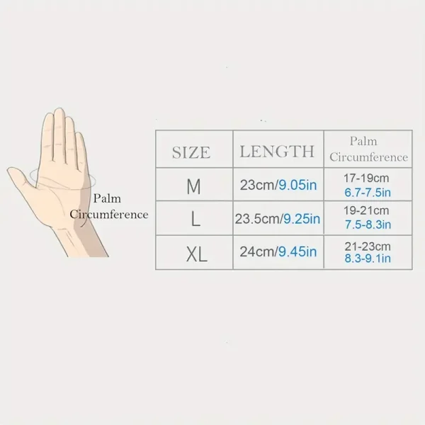 Touch Screen Winter Riding Gloves (TSRG1) - Image 2