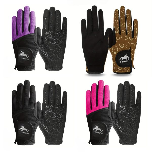 Breathable Mesh Horse Riding Gloves (HRG1)