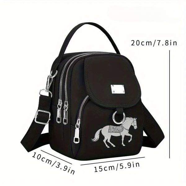 Fancy Horse Shoulder Bag (HSB10) - Image 4
