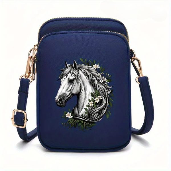 Horse Print Shoulder Bag (HSB11)