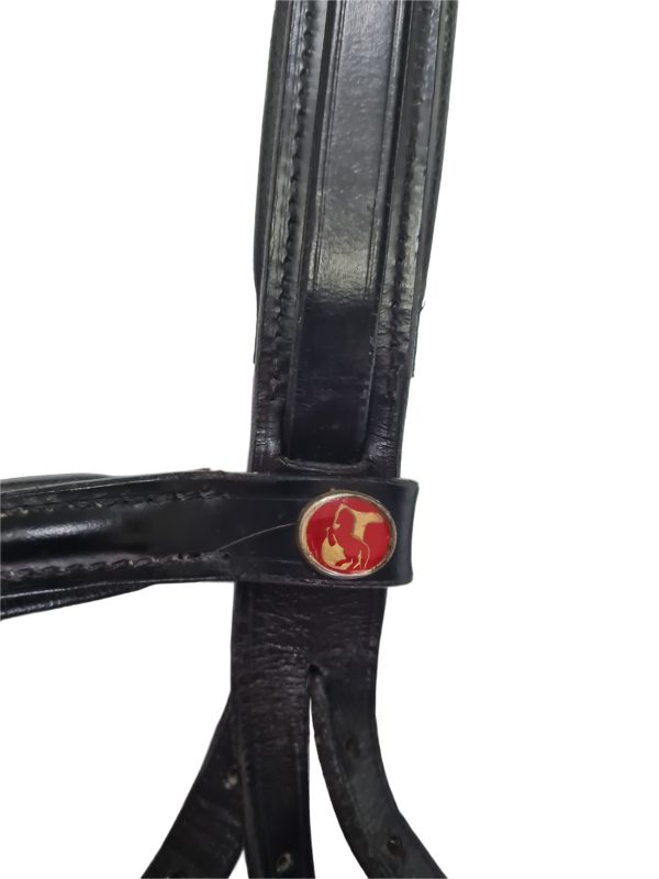 Keiffer Black Flash Bridle with Web Reins WB Size (A30.21) - Image 2