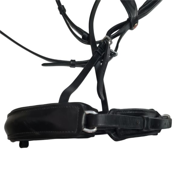 Keiffer Black Flash Bridle with Web Reins WB Size (A30.21) - Image 5