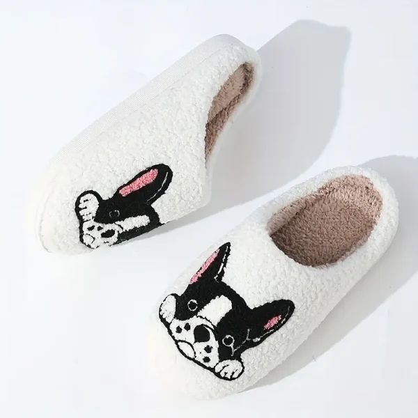 French Bulldog Dog Print Slippers (DPS2) - Image 4