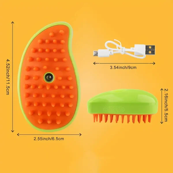 Steam Massage Comb for Pets (PCB3) - Image 2
