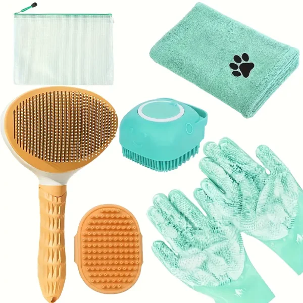 All In One Pet Grooming Set (PGS1) 6pcs